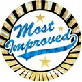 Sunburst Hologram Mylar Insert - 2" Most Improved